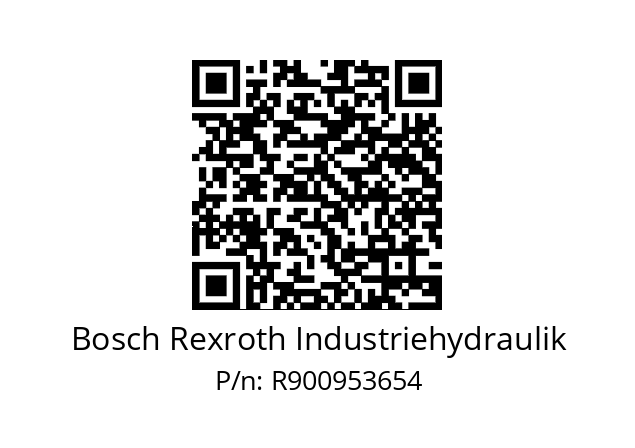   Bosch Rexroth Industriehydraulik R900953654