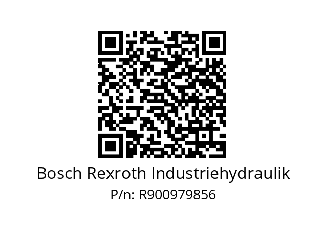   Bosch Rexroth Industriehydraulik R900979856