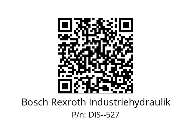   Bosch Rexroth Industriehydraulik DIS--527