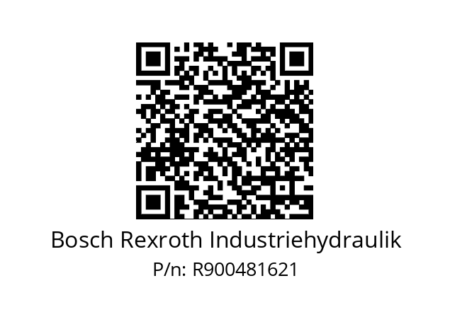   Bosch Rexroth Industriehydraulik R900481621