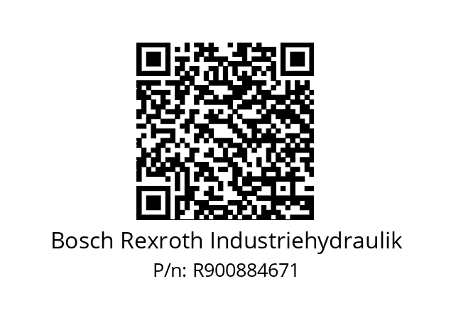   Bosch Rexroth Industriehydraulik R900884671