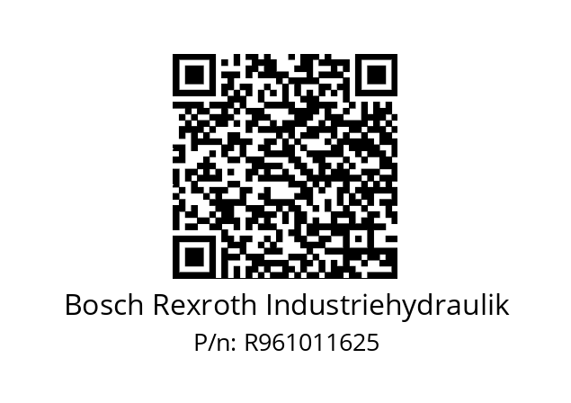   Bosch Rexroth Industriehydraulik R961011625