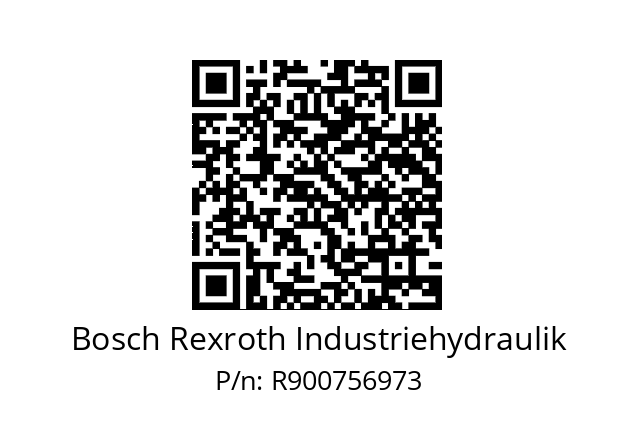   Bosch Rexroth Industriehydraulik R900756973