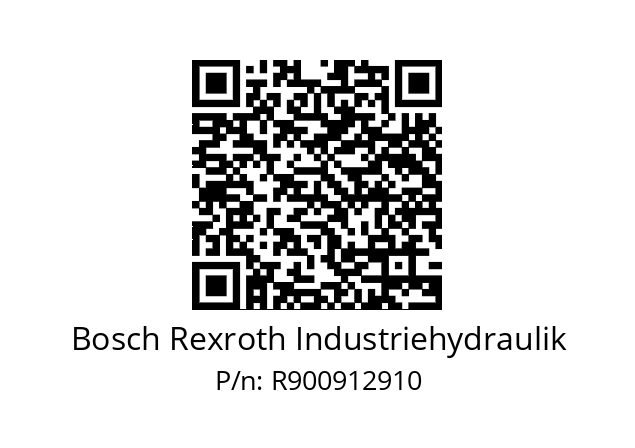   Bosch Rexroth Industriehydraulik R900912910