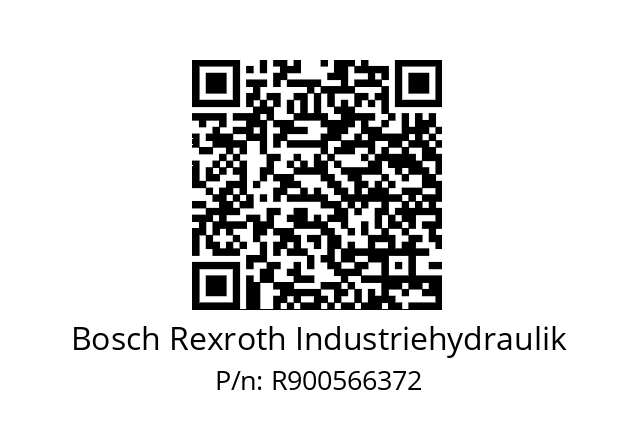   Bosch Rexroth Industriehydraulik R900566372