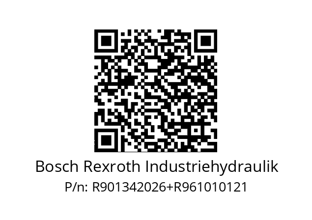   Bosch Rexroth Industriehydraulik R901342026+R961010121