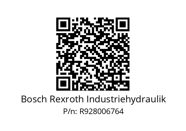   Bosch Rexroth Industriehydraulik R928006764