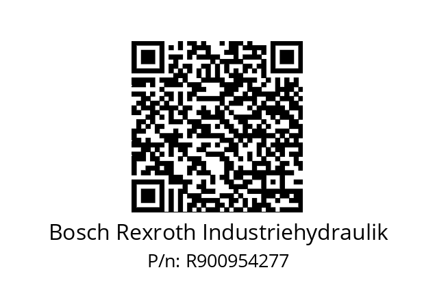   Bosch Rexroth Industriehydraulik R900954277