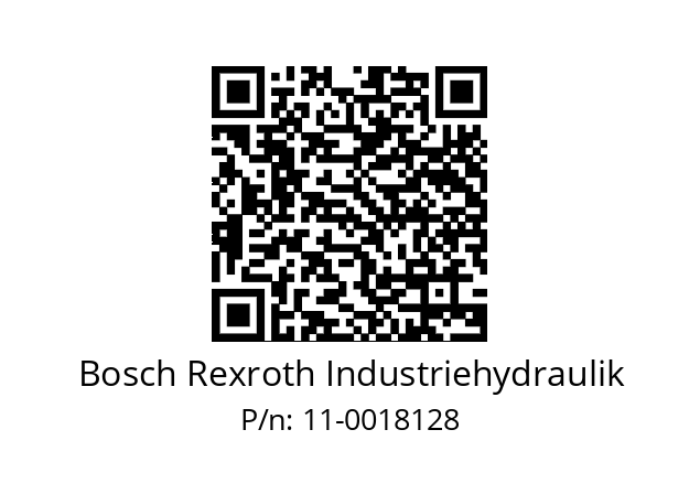   Bosch Rexroth Industriehydraulik 11-0018128