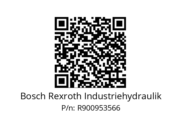   Bosch Rexroth Industriehydraulik R900953566