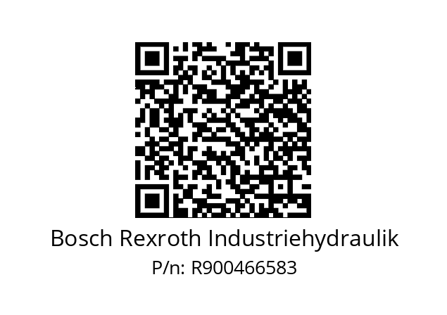   Bosch Rexroth Industriehydraulik R900466583