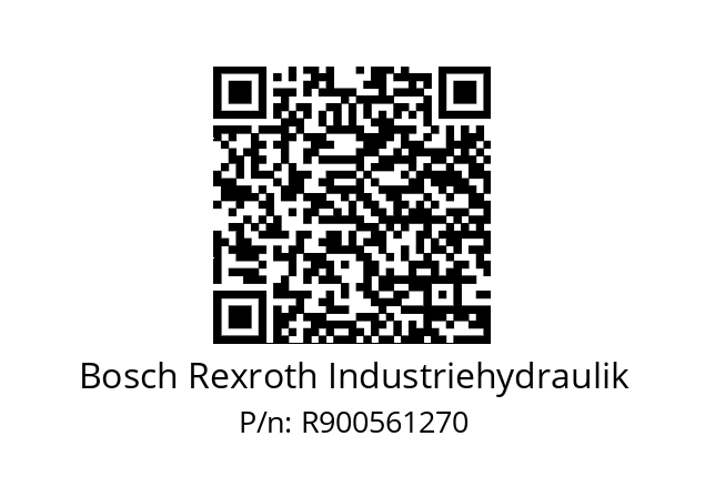   Bosch Rexroth Industriehydraulik R900561270