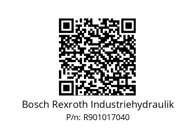   Bosch Rexroth Industriehydraulik R901017040