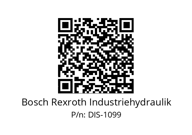   Bosch Rexroth Industriehydraulik DIS-1099