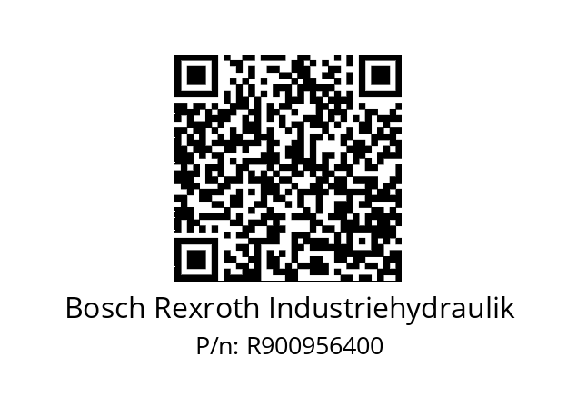   Bosch Rexroth Industriehydraulik R900956400