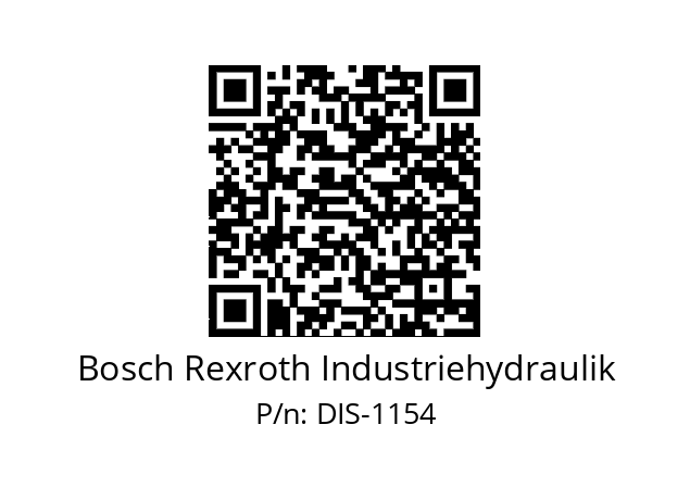   Bosch Rexroth Industriehydraulik DIS-1154