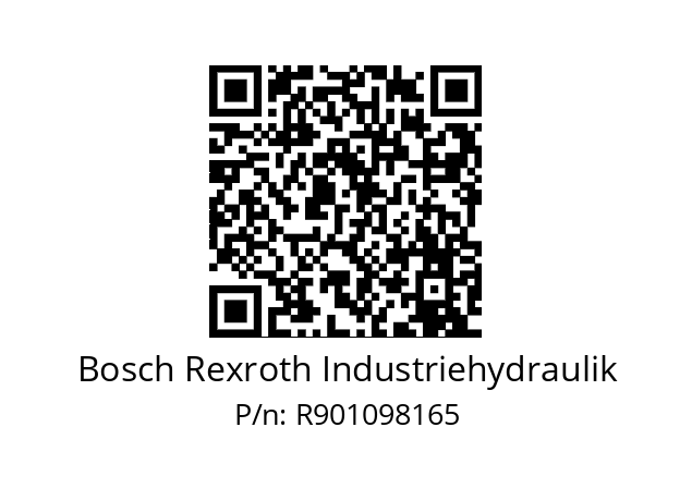   Bosch Rexroth Industriehydraulik R901098165