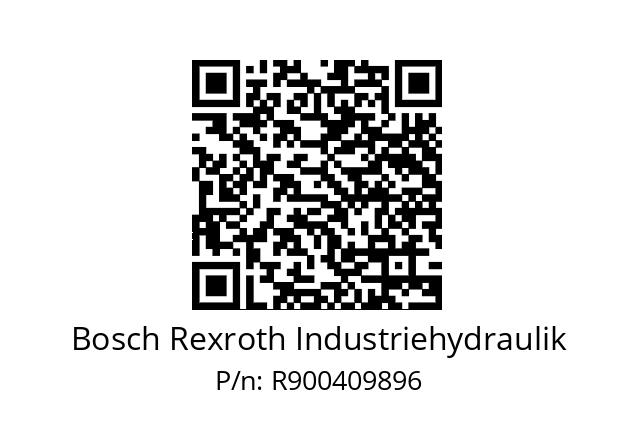   Bosch Rexroth Industriehydraulik R900409896