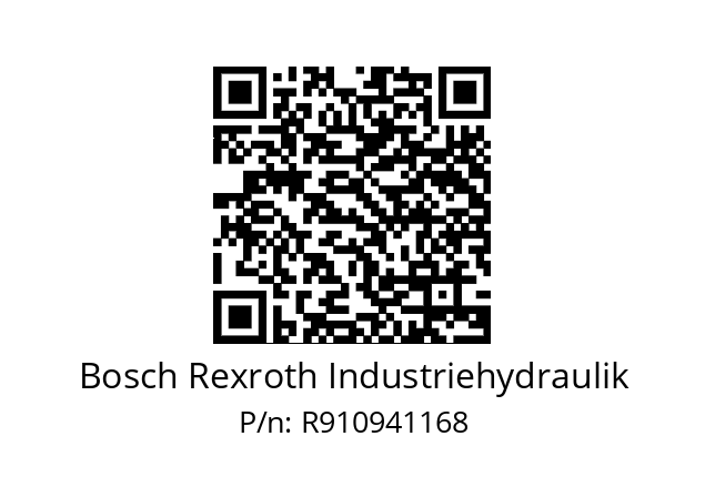 Repair kit  Bosch Rexroth Industriehydraulik R910941168