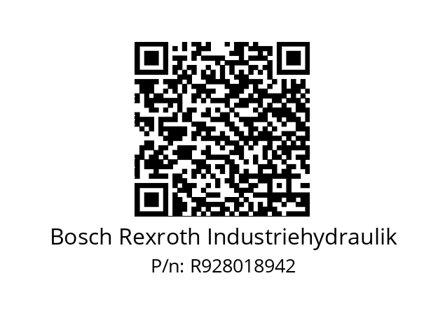   Bosch Rexroth Industriehydraulik R928018942