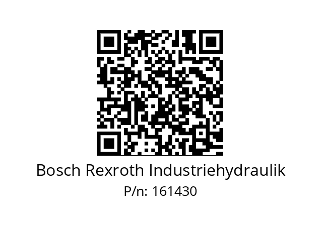   Bosch Rexroth Industriehydraulik 161430