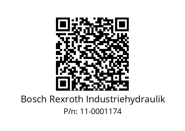   Bosch Rexroth Industriehydraulik 11-0001174