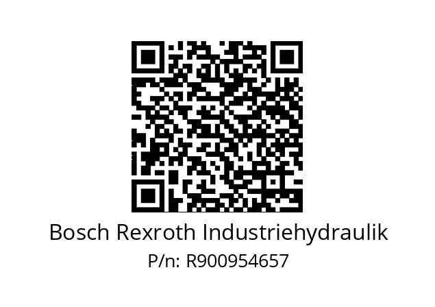   Bosch Rexroth Industriehydraulik R900954657