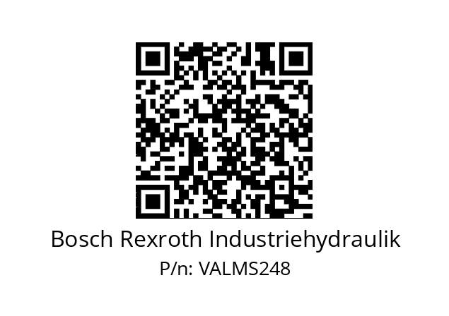   Bosch Rexroth Industriehydraulik VALMS248