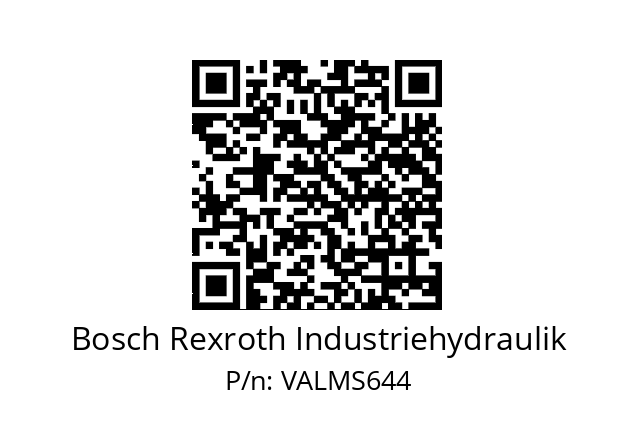   Bosch Rexroth Industriehydraulik VALMS644