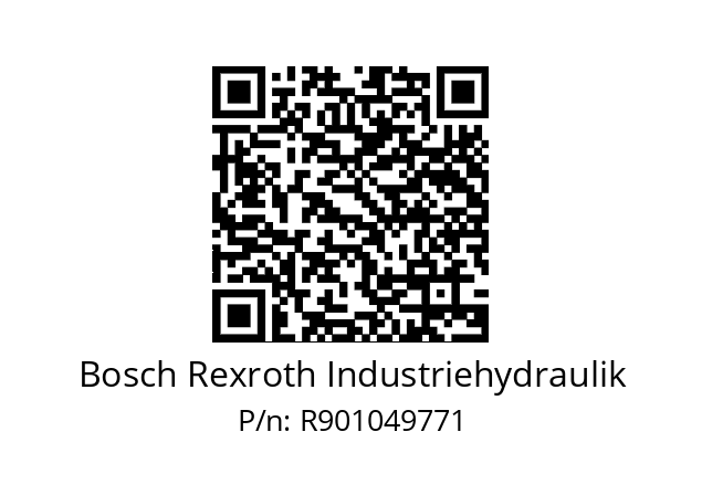   Bosch Rexroth Industriehydraulik R901049771