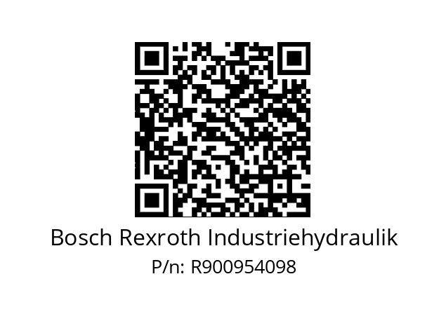   Bosch Rexroth Industriehydraulik R900954098