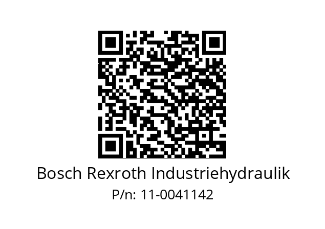   Bosch Rexroth Industriehydraulik 11-0041142