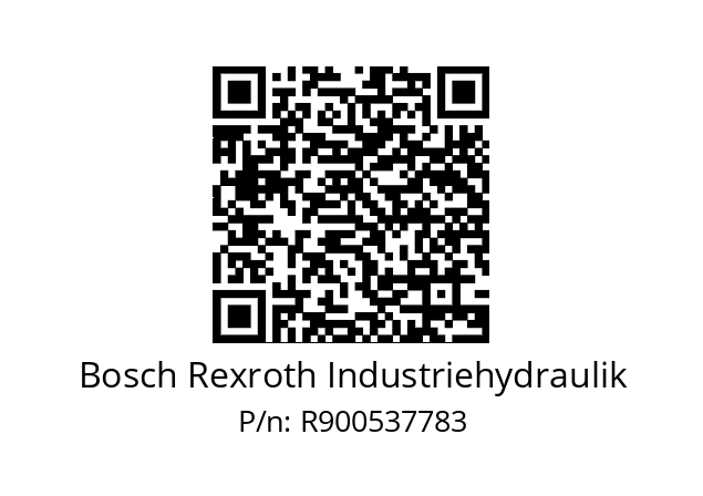   Bosch Rexroth Industriehydraulik R900537783