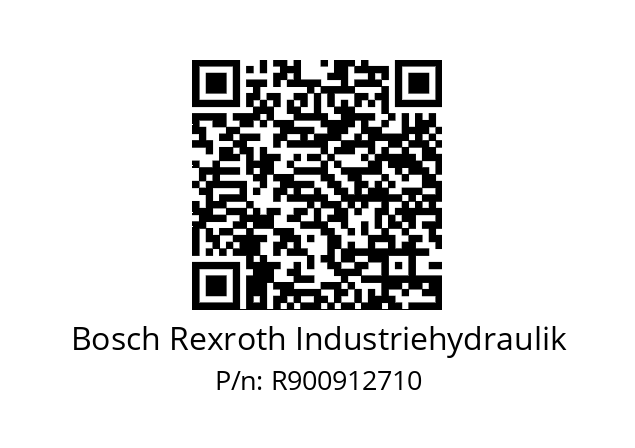   Bosch Rexroth Industriehydraulik R900912710