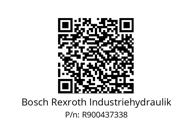   Bosch Rexroth Industriehydraulik R900437338