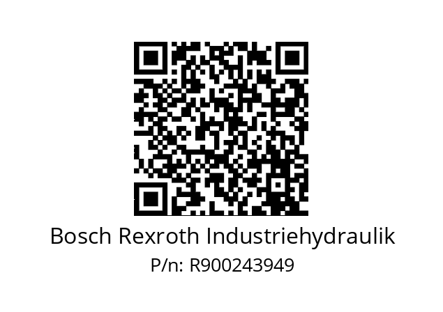   Bosch Rexroth Industriehydraulik R900243949