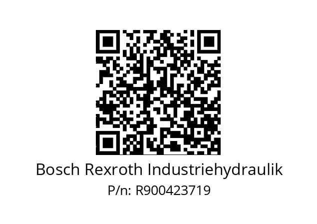   Bosch Rexroth Industriehydraulik R900423719