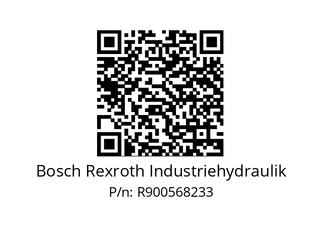   Bosch Rexroth Industriehydraulik R900568233