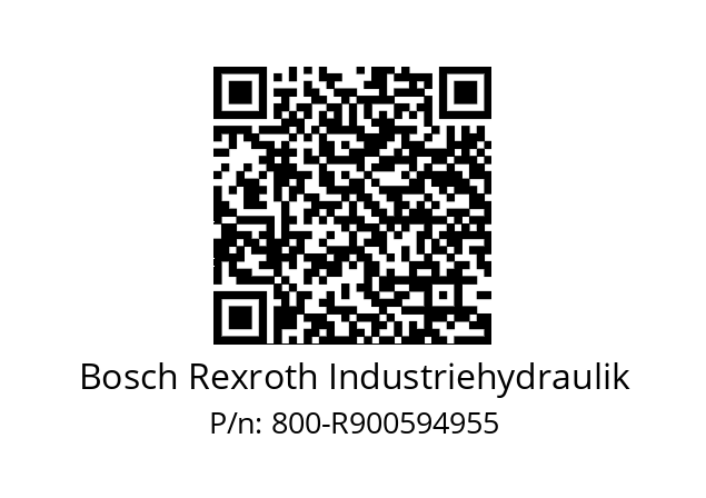   Bosch Rexroth Industriehydraulik 800-R900594955