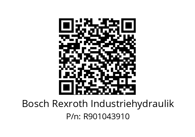   Bosch Rexroth Industriehydraulik R901043910