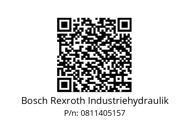   Bosch Rexroth Industriehydraulik 0811405157