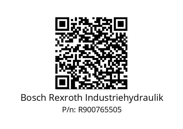   Bosch Rexroth Industriehydraulik R900765505