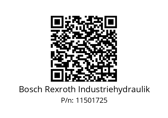   Bosch Rexroth Industriehydraulik 11501725