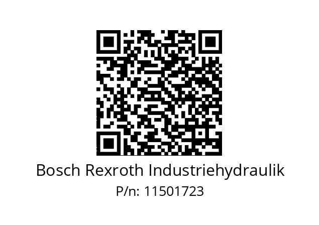   Bosch Rexroth Industriehydraulik 11501723