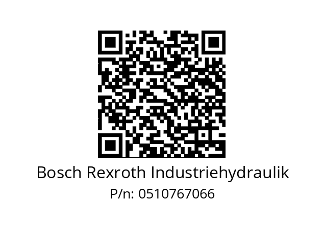   Bosch Rexroth Industriehydraulik 0510767066