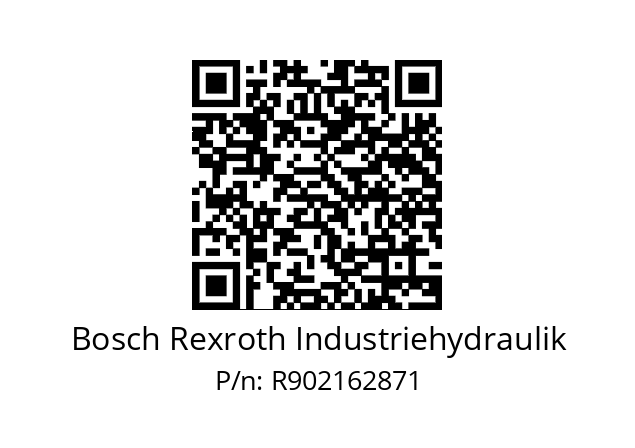   Bosch Rexroth Industriehydraulik R902162871