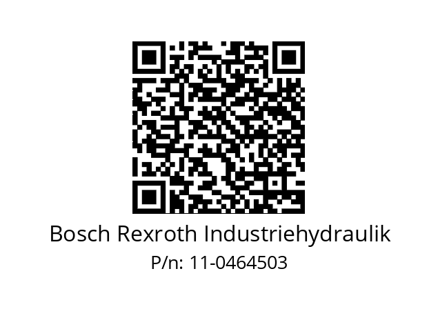   Bosch Rexroth Industriehydraulik 11-0464503