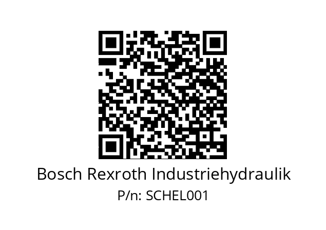   Bosch Rexroth Industriehydraulik SCHEL001