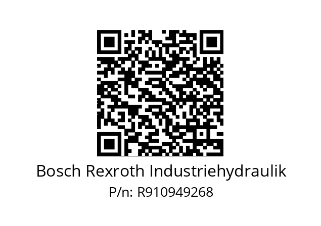   Bosch Rexroth Industriehydraulik R910949268