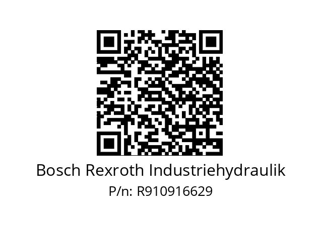   Bosch Rexroth Industriehydraulik R910916629